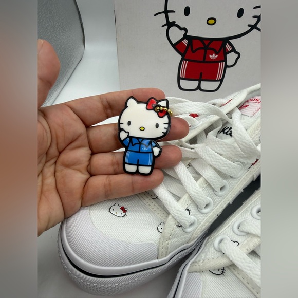 ADIDAS x HELLO KITTY ORIGINALS NIZZA PLATFORM FOR WOMEN Sz 9 New In Box - Picture 9 of 11